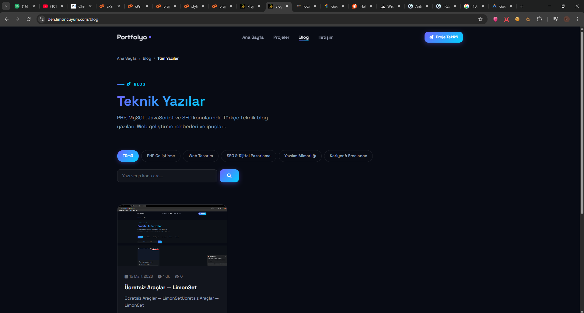 Ücretsiz Araçlar — LimonSet1